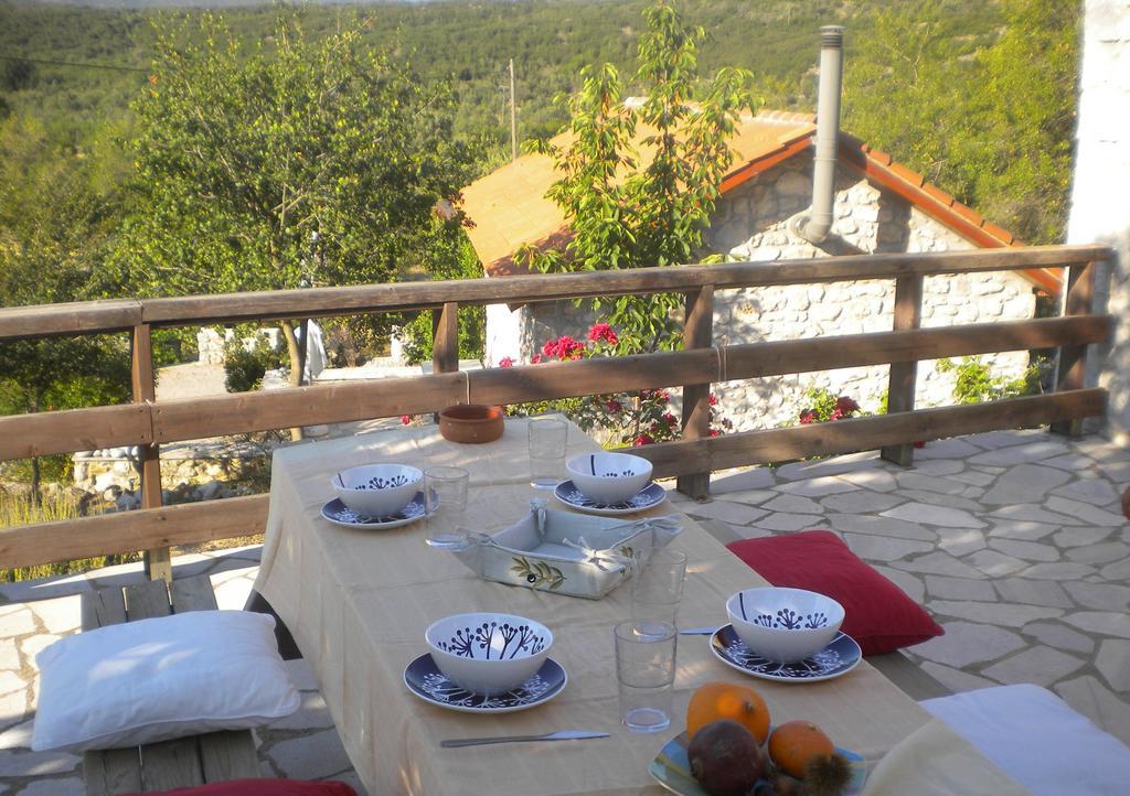 Villa Stone House in a quiet landscape, Leonidion Extérieur photo
